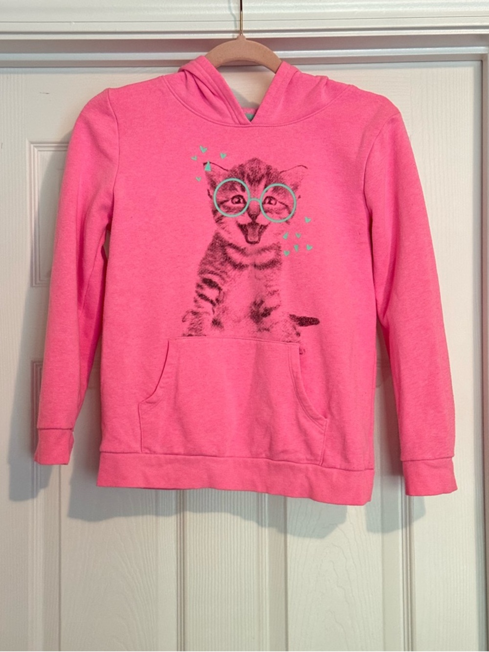 Cat & Jack Pink Sherpa-Lined Hoodie